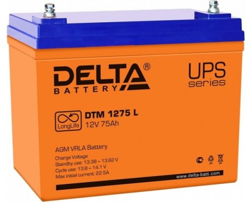Аккумулятор DELTA DTM 1275 L Аккумулятор DELTA DTM 1275 L