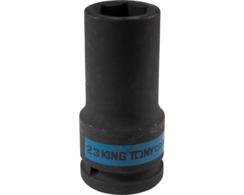 Головка торцевая ударная глубокая шестигранная 3/4 KING TONY 643523M 23 мм Головка торцевая ударная глубокая шестигранная 3/4 KING TONY 643523M 23 мм