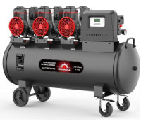 Компрессор поршневой безмасляный SUNREKA GFC750/100DS малошумный 216119
