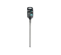 Бур SDS-plus METALLICA Optima 6х260/200 мм по бетону напайка с центром, 2 спирали 904091