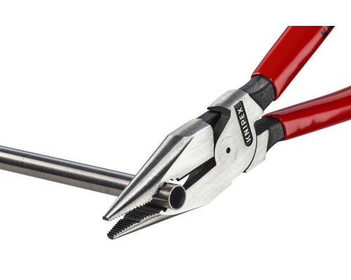 Плоскогубцы KNIPEX KN-0821185 комбинированные остроконечные с удлиненными губкам