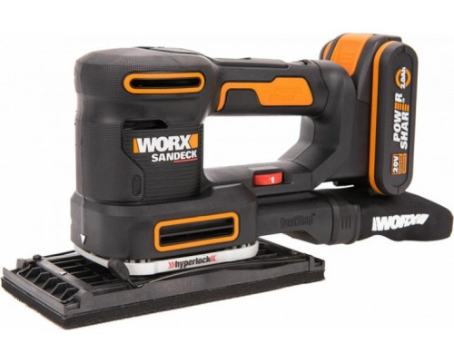 Виброшлифмашина аккумуляторная WORX WX820