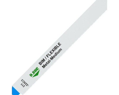 Полотна для сабельных пил D.BOR 205/225*1,8 мм BIM / FLEXIBLE / Metal-Medium по металлу (2 шт.) [D-211-225C3-02]