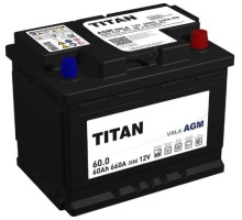 Аккумулятор Titan AGM 60.0 VRLA 660А 4610082702080