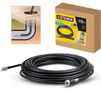 Шланг для прочистки труб Steher 75414-280-15 для пистолета G-280, 15 м