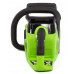 Пила цепная аккумуляторная GREENWORKS GD40CS18 40V, 40 см, б/щ, до 1,8 квт, АКБ 8Ач и ЗУ 2005807UH купить с доставкой и официальной гарантией