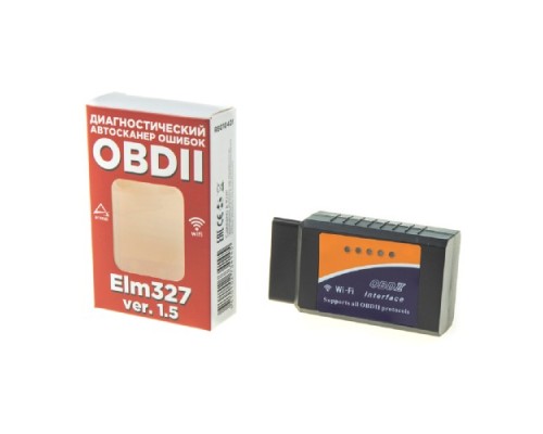 Диагностический сканер ARNEZI R6010401 автомобильный OBDII, ELM 327 WiFi, V1.5