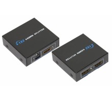 Делитель гнездо REXANT 17-6901 HDMI на 2 гнезда HDMI, металл