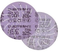 Диск на сетчатой основе 3M Cubitron II Hookit 775L 320+, 150 мм, КлинСэндинг, № 47 (уп.5шт) 7100141692