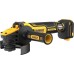 Угловая шлифмашина аккумуляторная DeWALT DCG 409 VSNT бесщеточная, без АКБ и З/У [DCG409VSNT-XJ]