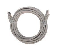 Патч-корд REXANT 02-0110-5 F/UTP, CAT 5e, RJ45-RJ45, 26AWG, LSZH, серый 5м