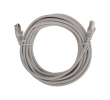 Патч-корд REXANT 02-0110-5 F/UTP, CAT 5e, RJ45-RJ45, 26AWG, LSZH, серый 5м