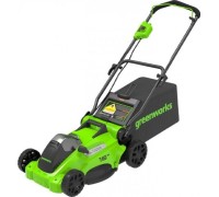 Газонокосилка аккумуляторная GREENWORKS GD40LM16XK4, 40V бесщеточная, 41 см 2517907UB