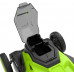 Газонокосилка аккумуляторная GREENWORKS 2520907UD 2x24V, 41 см, бесщеточная, c 2хАКБ 4 Ач и ЗУ купить с доставкой и официальной гарантией