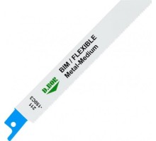 Полотна для сабельных пил D.BOR 130/150*1,8 мм BIM / FLEXIBLE / Metal-Medium по металлу (2 шт.) D-211-150C3-02
