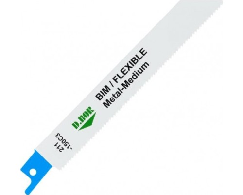 Полотна для сабельных пил D.BOR 130/150*1,8 мм BIM / FLEXIBLE / Metal-Medium по металлу (2 шт.) [D-211-150C3-02]