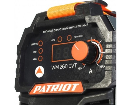 Сварочный инвертор PATRIOT WM260DVT MMA + маска 351D [605302292]