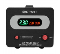 Стабилизатор напряжения однофазный SMARTWATT AVR TOWER 500RF напольный AVR TOWER 500RF