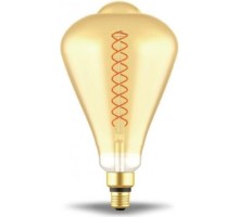 Лампа светодиодная GAUSS ST164 filament 8.5w 660lm 2000к е27 golden flexible led [157802105]