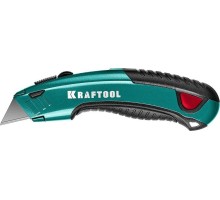 Нож KRAFTOOL 09241 с запасными лезвиями