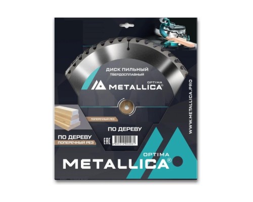 Пильный диск по дереву METALLICA Optima 300x32/30 мм 48 зубов, Т=3,2 мм прод/поперечн [902950]