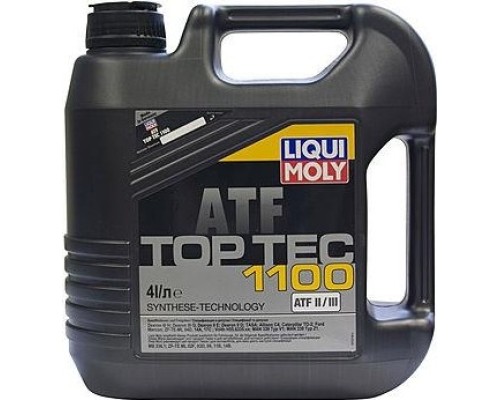 Масло трансмиссионное LIQUI-MOLY Top Tec ATF 1100 для АКПП 4 л 7627 [7627]