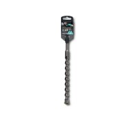 Бур SDS-plus METALLICA Optima 18х260/200 мм по бетону напайка с центром, 2 спирали 904695