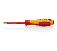 Отвертка диэлектрическая KNIPEX KN-981201 VDE Robertson с внешним квадратом, r1, длина 185 м