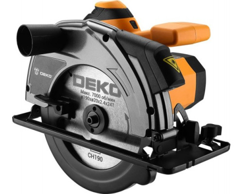 Пила циркулярная сетевая DEKO CS1800-D 083-1101 купить с доставкой и официальной гарантией