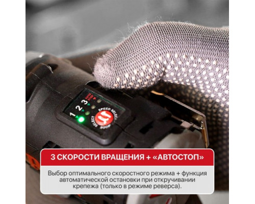 Гайковерт аккумуляторный P.I.T. PSD12K-120A/2 Impact бесщеточный купить с доставкой и официальной гарантией