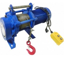 Лебедка электрическая ZITREK KCD- 300/600/220V канат 60 м [001-5423]