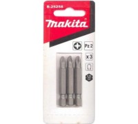 Бита для заворачивания MAKITA B-25258 PZ2, 50 мм, E-form (MZ), 3 шт.