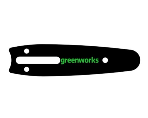 Шина для цепной пилы GREENWORKS GD24CSMNX 2008707 15 см [2953507]