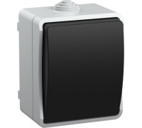 Выключатель 1-клавишный IEK ВС20-1-0-ФСр ФОРС IP54 для открытой установки EVS10-K03-10-54-DC