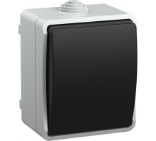 Выключатель 1-клавишный IEK ВС20-1-0-ФСр ФОРС IP54 для открытой установки EVS10-K03-10-54-DC
