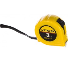 Рулетка STAYER MaxTape 3 / 16мм в ударопрочном корпусе из abs 34014-03-16