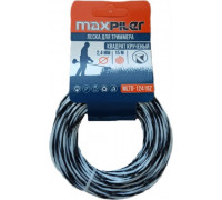 Леска триммерная MAXPILER MLTD-12415Z 2.4мм*15м, квадрат крученый