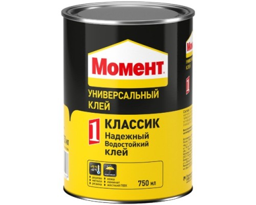 Клей МОМЕНТ 1 КЛАССИК (банка 750 мл.) 422972 [тов-011116]