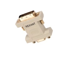 Переходник штекер REXANT 17-6821 DVI-I-гнездо VGA