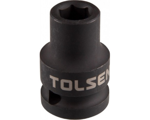 Ударная головка 6-ти гранная с посадкой 1/2" TOLSEN 10 мм TT18210