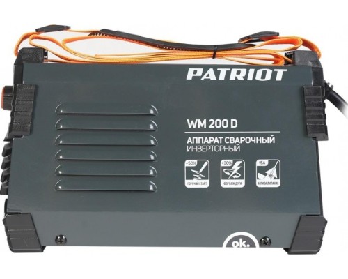 Сварочный инвертор PATRIOT WM200D MMA 605302020 [605302020]