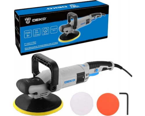 Шлифмашина полировальная DEKO P1500-D PRO 083-1050