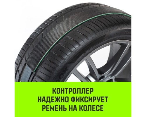 Ремень стяжной HITCH PROFF 50мм STF 600DaN автовозный 4000кг 3м текстил, поворотн J-крюки [SZ068109]