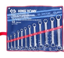 Набор ключей накидных прямых KING TONY 12 предметов 1C12MR 1C12MR