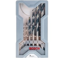 Набор сверл по металлу BOSCH HSS PointTeQ, Mini-X-Line (7шт) 2608577347