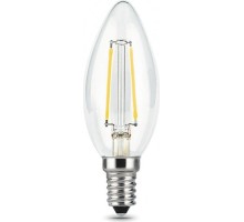 Лампа светодиодная GAUSS Свеча filament 7w 550lm 2700к е14 led [103801107]