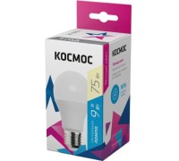 Лампа светодиодная КОСМОС 9W A55 E27 3000K LkecLED9wA55E2730