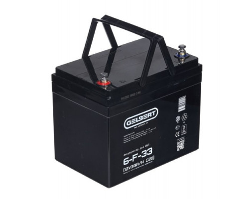 Аккумулятор GELBERT 6-F-33 12V 33A/H C20 для ИБП