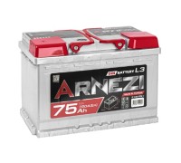 Аккумулятор ARNEZI DIN SMF 75 A/ч прямая L(+) 278x175x190 L3 EN 720 A E1060751