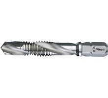 Наконечник комбинированный сверло - метчик М 3   847 HSS Combined Tap Bits   WE-104640 WE-104640